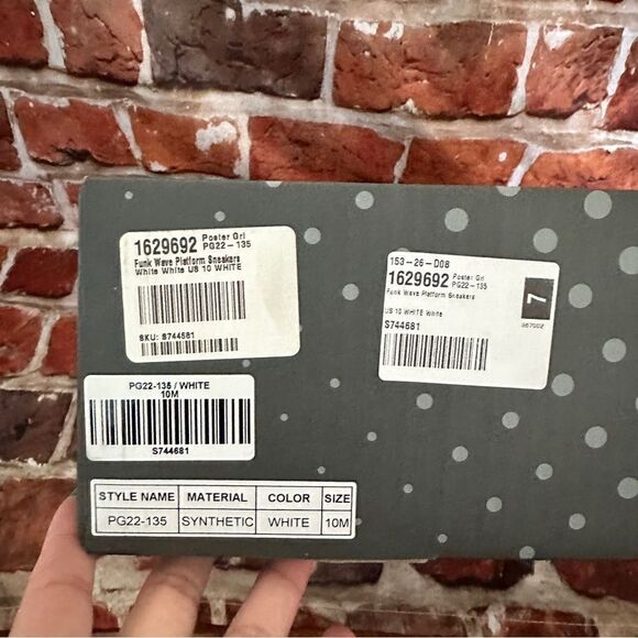 NIB Poster Grl funky wave neon green laced platform Rave sneakers Sz 10 - Picture 8 of 8